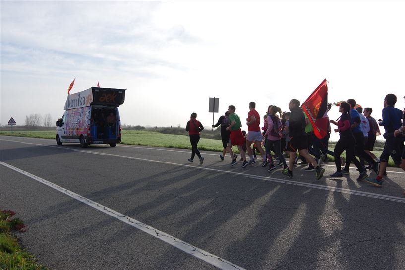 Hacia Pamplona. Foto: korrika.eus