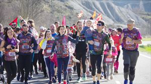 Iruñerria euskararen festa erraldoi bihurtu du Korrikak 