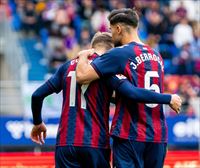 El Eibar gana ante el Villarreal B y se mete en la lucha por el ascenso (2-0)