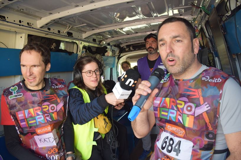 Korrika en el sur de Navarra. Foto: Korrika.eus