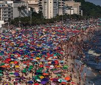 Río de Janeiro se derrite con una sensación térmica de 62,3 ºC