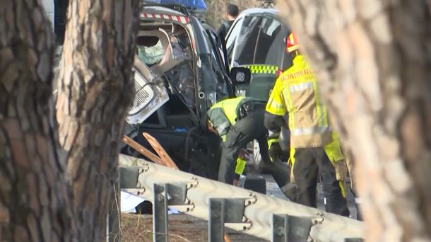 Lugar del accidente. Imagen obtenida de un vídeo de Forta.