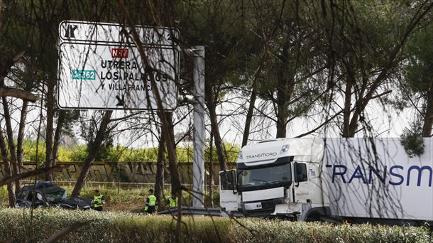 Accidente del atropello mortal en la AP-4