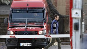 Behin behinean aske utzi dituzte Nafarroako Parlamentura sartzen saiatzeagatik atxilotutako 7 nekazariak