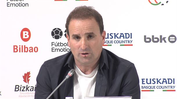 Jagoba Arrasate, entrenador de la Euskal Selekzioa.