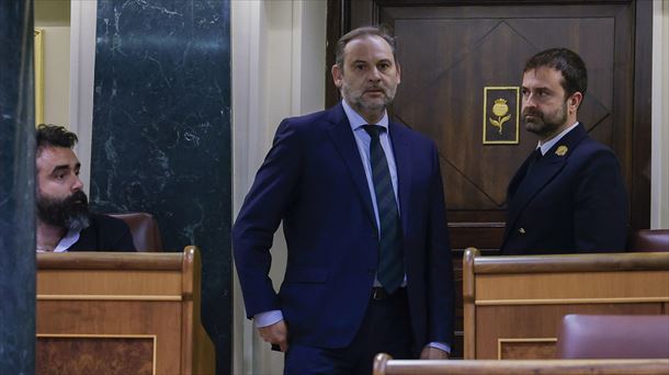 El exministro de Transportes José Luis Ábalos, ahora en el Grupo Mixto del Congreso. Foto: EFE