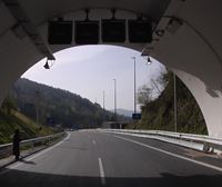 La A-15 en Gipuzkoa permanecerá cerrada el fin de semana para preparar la apertura del túnel de Gorosmendi