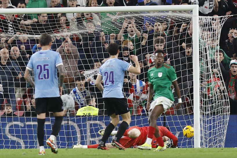 Alvaro Djaloren gola. Euskal Selekzioa vs Uruguai