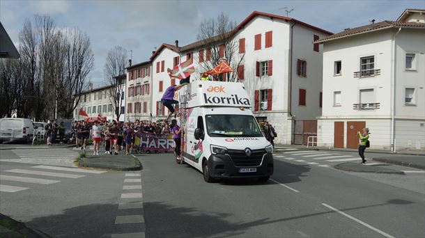 La Korrika en Baiona