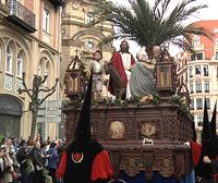 La procesión del Borriquito abre las celebraciones de la Semana Santa bilbaína