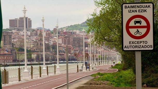 El primer tramo de Bulevar de la Ría. 