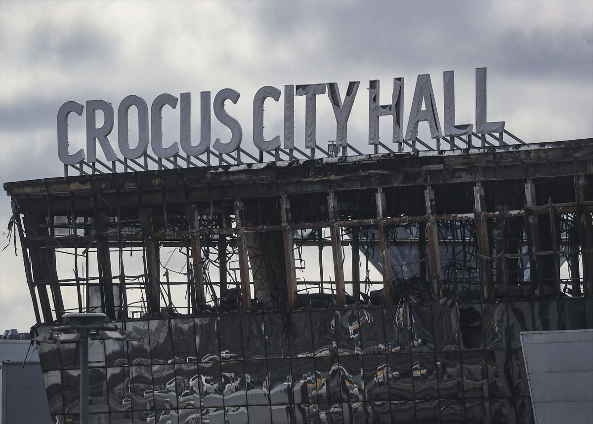Crocus City Hall, tras el atentado