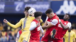 Amorebietak Alcorconen etxean berdindu du, azken ordu erdia jokalari bat gutxiagorekin jokatuta (1-1)