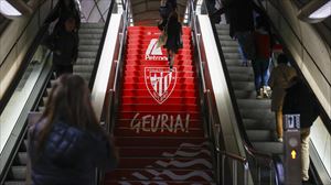 Cifras históricas en Metro Bilbao el día de la gabarra: 512 046 viajes en 24 horas