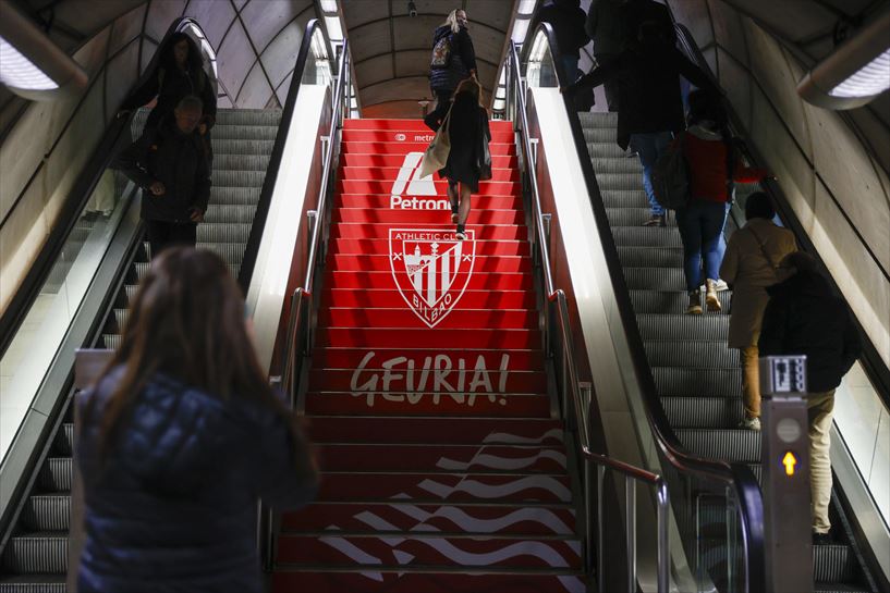 Estación de metro de Moyua. Foto: EFE