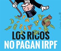 ''Los ricos no pagan IRPF'', el libro que provoca cierta indignación