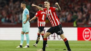 Un gol de Oihan Sancet vuelve a meter al Athletic en la final de Copa (1-1)
