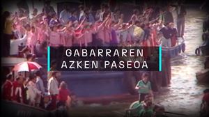 Milioi bat pertsona baino gehiago izan ziren 1984an gabarra atera zuten azken aldian