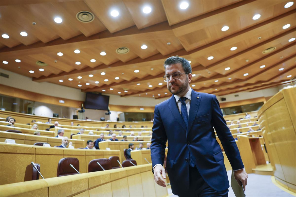 Aragonès ya no formará parte del Parlament catalán. Foto: EFE