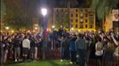 Los jugadores del Athletic improvisan un fiesta en plena calle con charanga incluida 