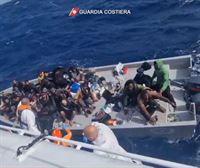 Mueren nueve migrantes y 15 están desaparecidos en un naufragio ocurrido en el Mediterráneo central