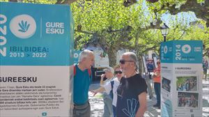 Etxarri Aranatz celebra el décimo aniversario de la primera consulta popular de la iniciativa Gure Esku