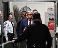 Donald Trump llega a la corte de Manhattan para ser juzgado en un proceso histórico