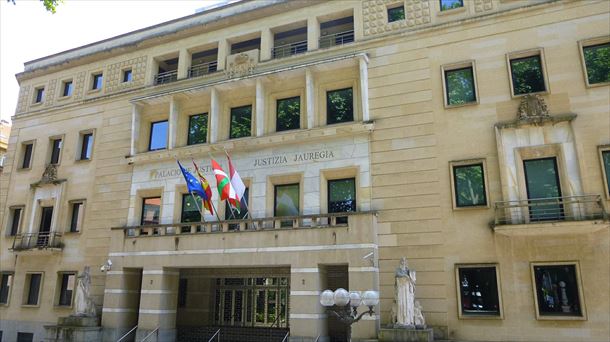 El Palacio de Justicia de Bilbao. 