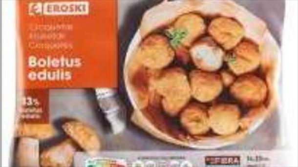 Croquetas Eroski. AESAN.