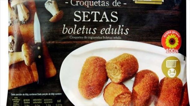 Croquetas de Ateza. AESAN. 