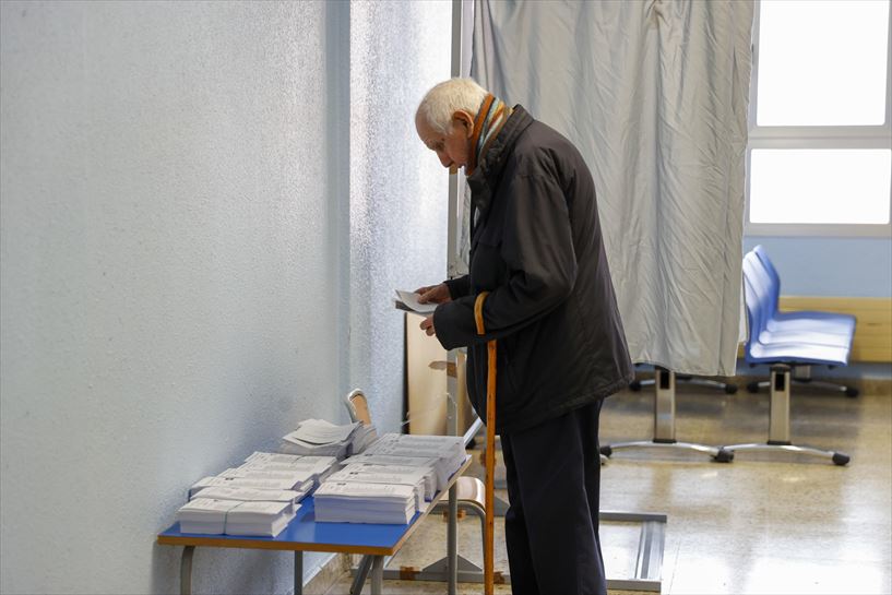 Elecciones al Parlamento Vasco. Imagen: EFE