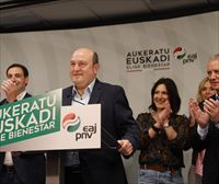 Ortuzar: ''La sociedad ha optado por un Gobierno Vasco liderado por el PNV y plural''