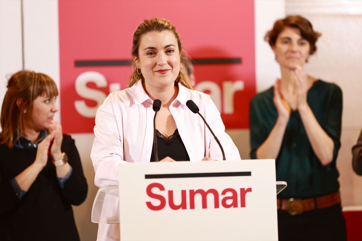 Alba García, candidata a lehendakari de Sumar