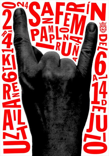 Cuernos y jolgorio. Foto: Ayuntamiento de Pamplona