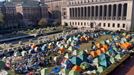 La policía detiene a decenas de manifestantes propalestinos acampados&#8230;