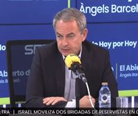 Zapatero pide a los simpatizantes que se ''movilicen'' en apoyo a Sánchez y lo anima a seguir