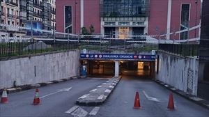 Importantes obras en el parking del Ensanche de Bilbao