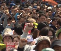 Miles de trabajadores y trabajadoras se manifiestan por sus derechos laborales en ciudades de todo el mundo