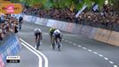 Italiako Giroko lehen etapako azken lau kilometroak eta garailea erabakitzeko esprinta