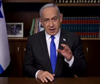 Netanyahuk, bake-proposamenaz: Hamas politikoki eta militarki suntsitu arte ez da iritsiko