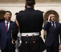 Macronek eta Xi Jinpingek “su-eten olinpikoa” eskatu dute Parisko Jokoek iraungo duten bitartean
