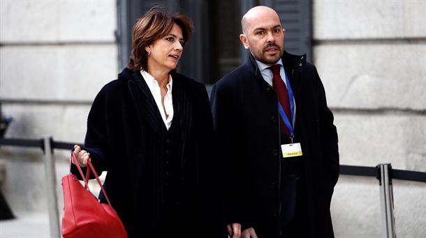 Dolores Delgado, en el Congreso de los Diputados