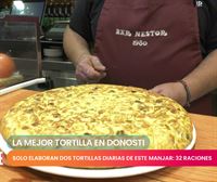 ¡La mejor tortilla del mundo está en Donostia!