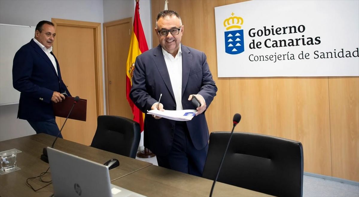 Conrado Domínguez, exdirector Servicio de Salud del Gobierno de Canarias, en una imagen de archivo