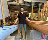 Mikel Zuriarrain: Kanadan ikusitako kanoa bat egiten hasi, eta gero belaontziarekin animatu nintzen