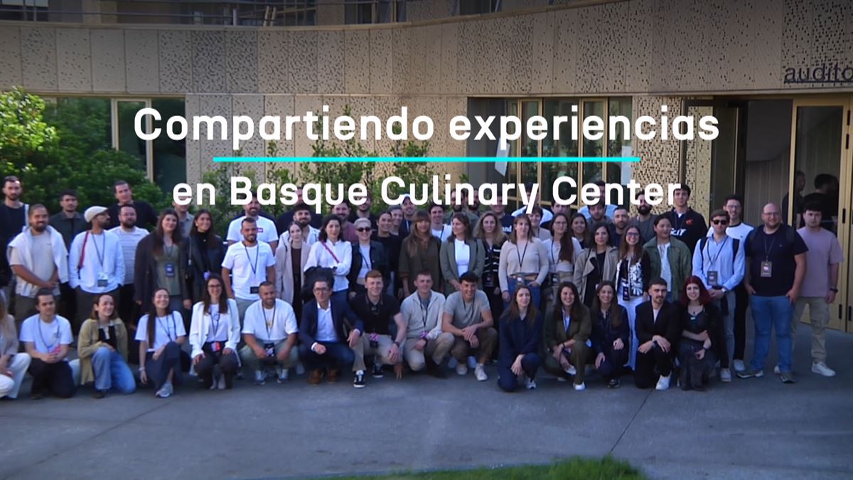 Basque Culinary Centre reúne a 100 jóvenes talentos gastronómicos. Foto: EITB Media.