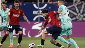 Osasunak berdindu egin du Mallorcaren aurka, 1-1, Sadarren, eta bigarren berdinketa jarraian izan du