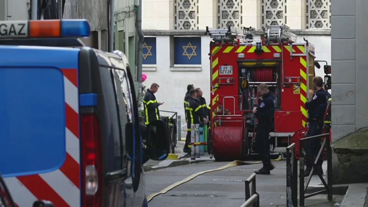 Un hombre armado ha intentado prender fuego a una sinagoga en Rouen.
