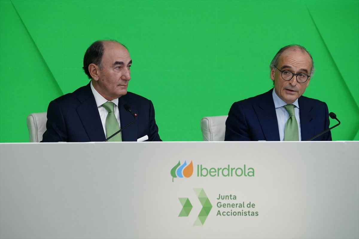 Junta general de accionistas de Iberdrola en Bilbao. Foto: EFE