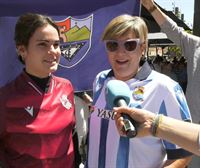 La afición de la Real Sociedad desplazada a Zaragoza afronta con ilusión la final de Copa